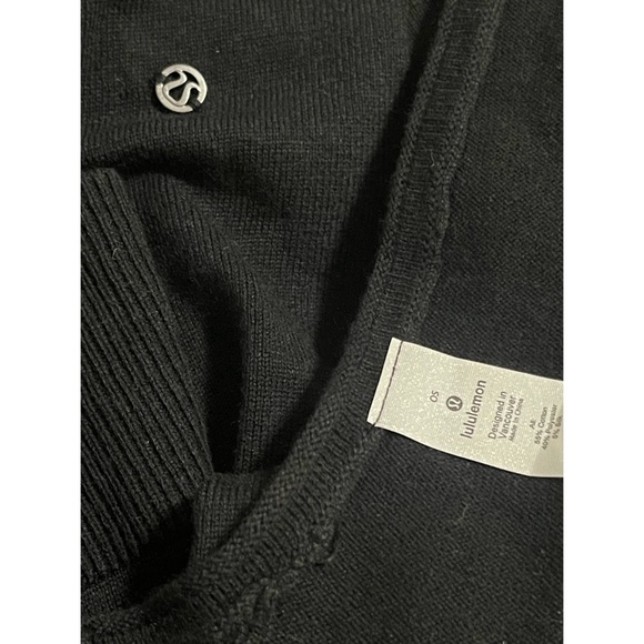 Lululemon Free To Coast Wrap Black Open Back NWOT one size fits all - Picture 7 of 10